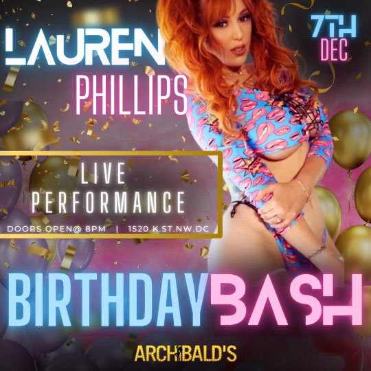 Lauren Phillips Birthday Bash